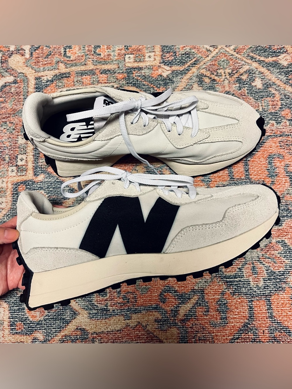 New Balance 327 Women’s Platform Sneakers - Picture 6 of 13